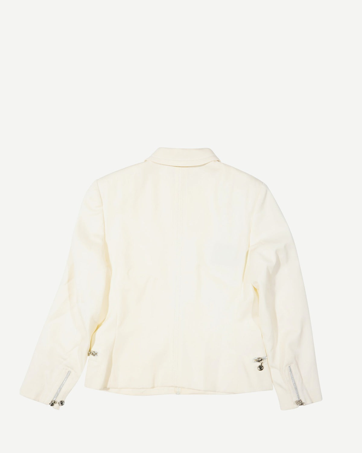 Gianni Versace SS96 Medusa Zip Oversized Silk Shirt