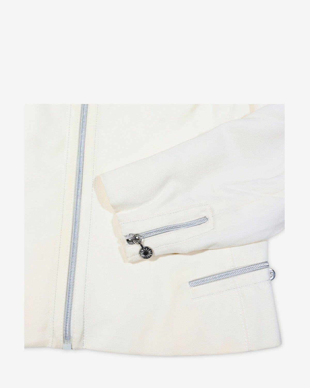 Gianni Versace SS96 Medusa Zip Oversized Silk Shirt