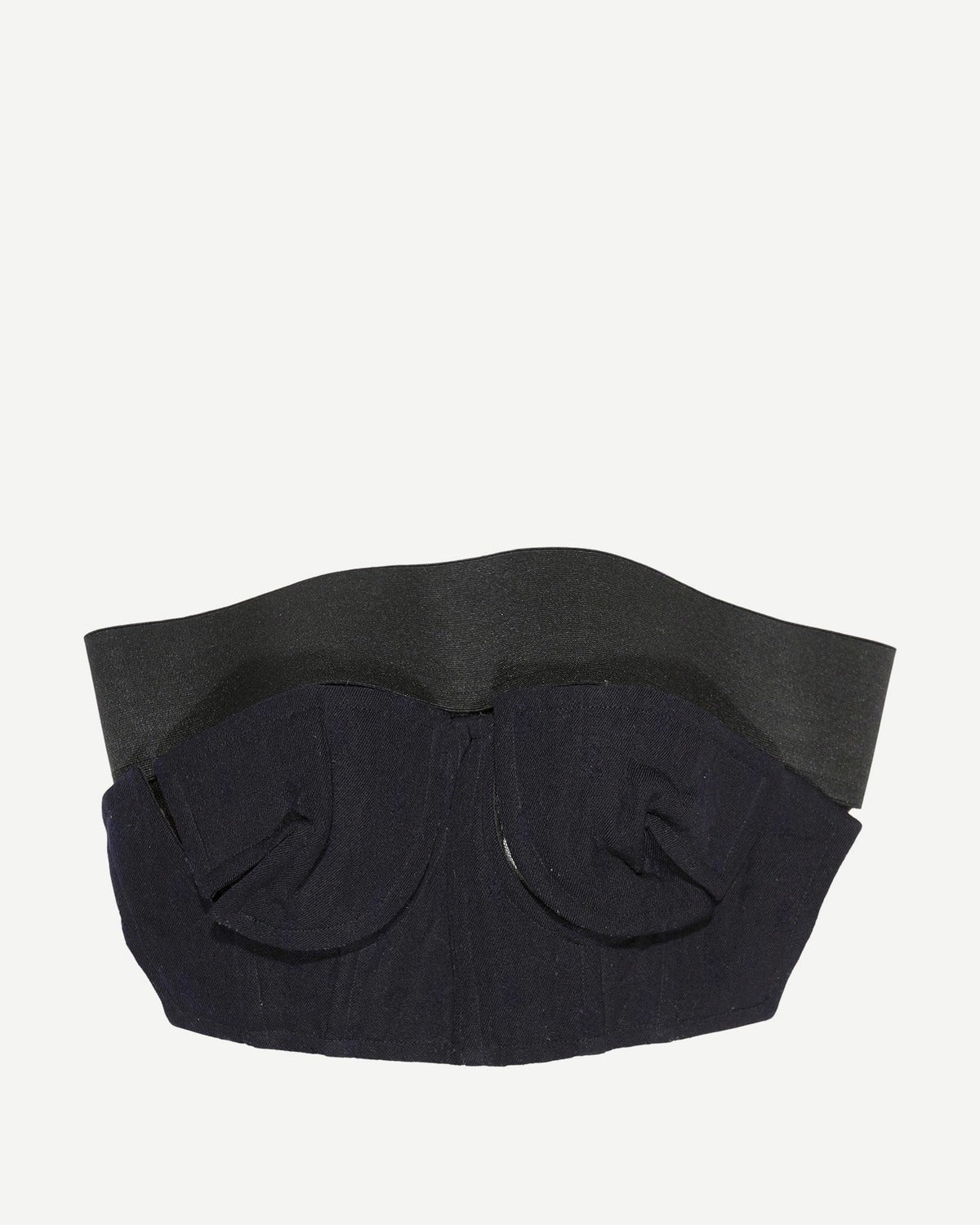 Comme Des Garcons Vintage Wool Embroidered Bustier