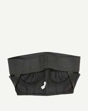 Comme Des Garcons Vintage Wool Embroidered Bustier