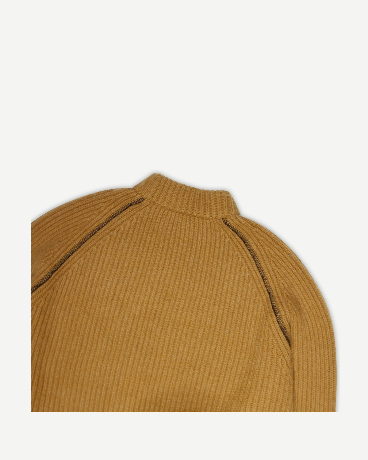Celine by Phoebe Philo Cropped Brown Chunky Cashmere Knit