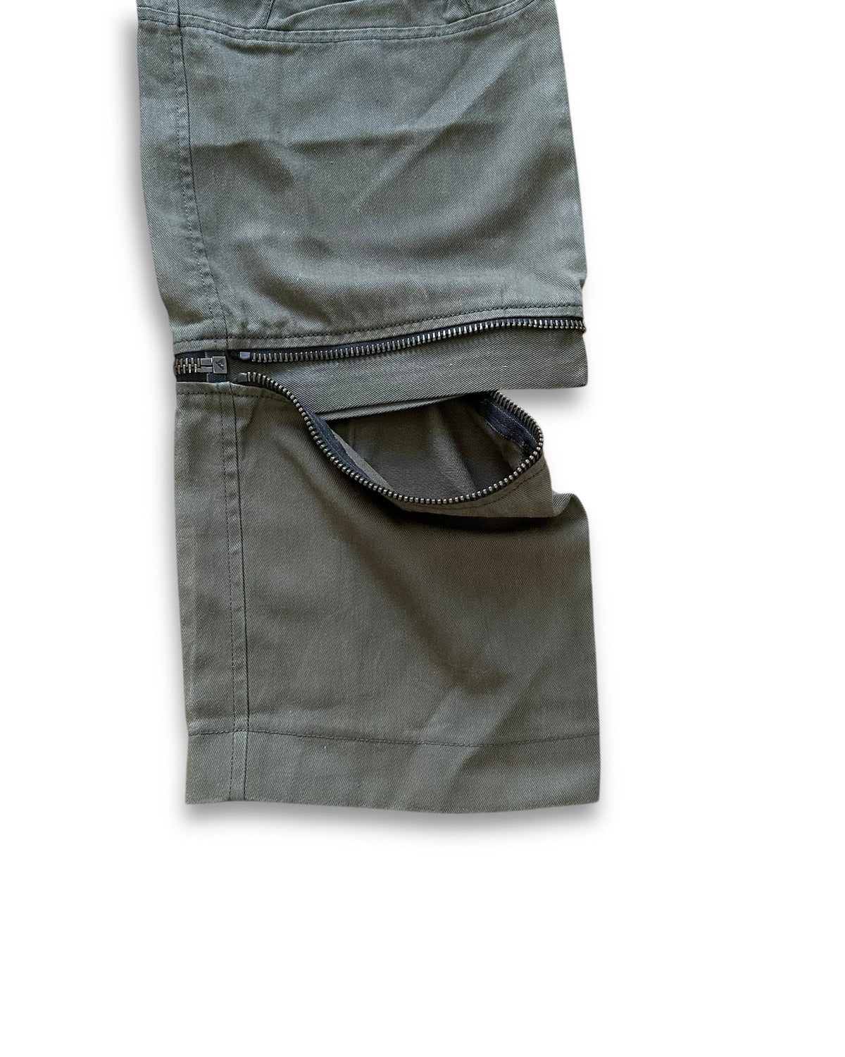 Dolce & Gabbana FW03 Khaki Multizip Cargo Pants