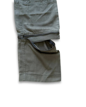 Dolce & Gabbana FW03 Khaki Multizip Cargo Pants