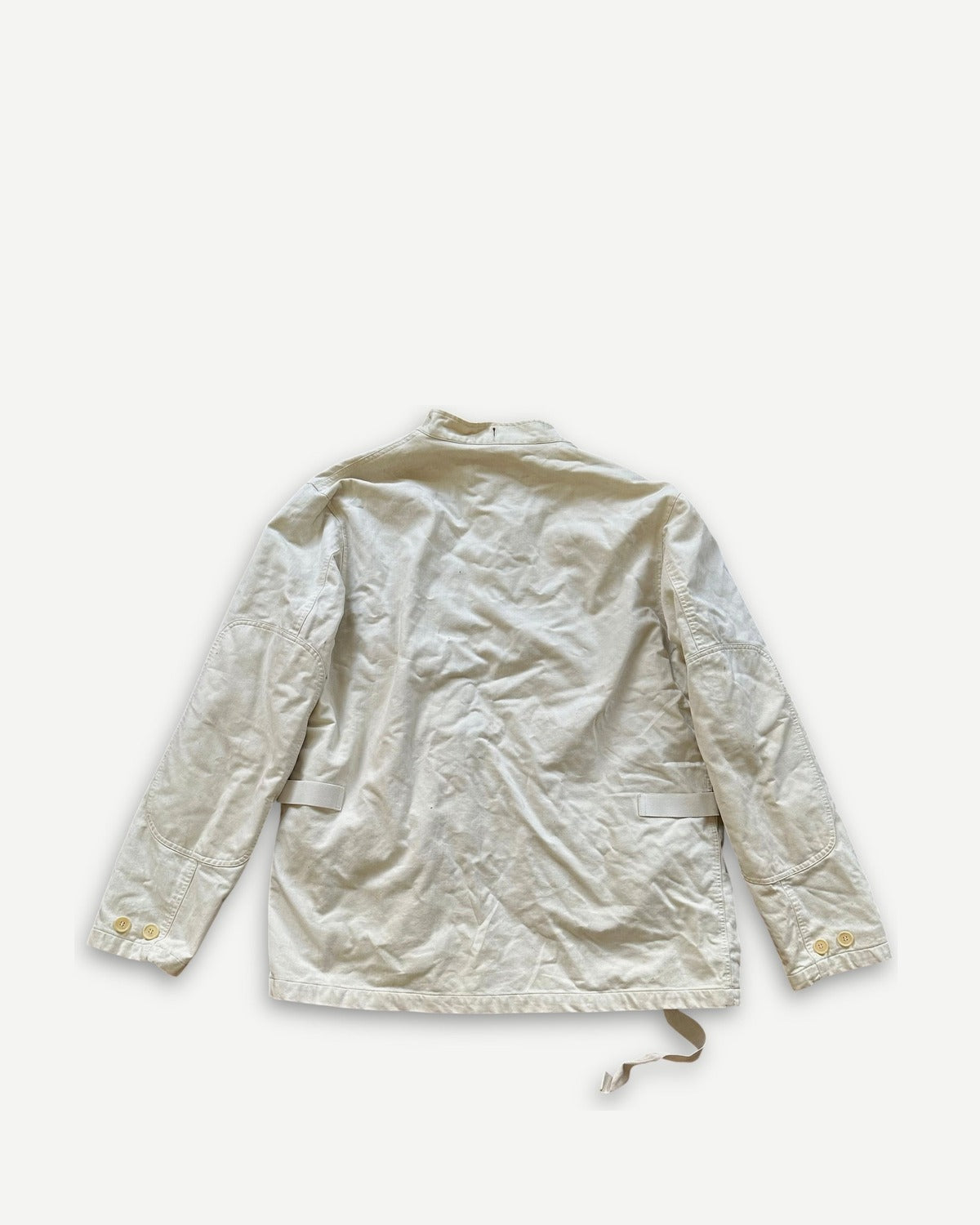 Helmut Lang SS00 White Cargo Bondage Jacket
