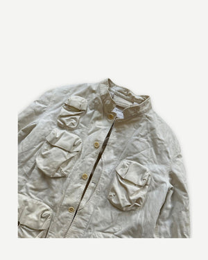Helmut Lang SS00 White Cargo Bondage Jacket