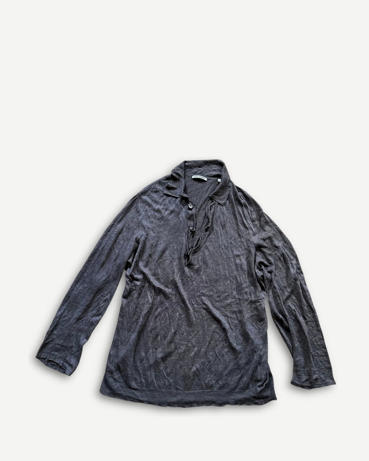 Our Legacy Big Piquet Henley