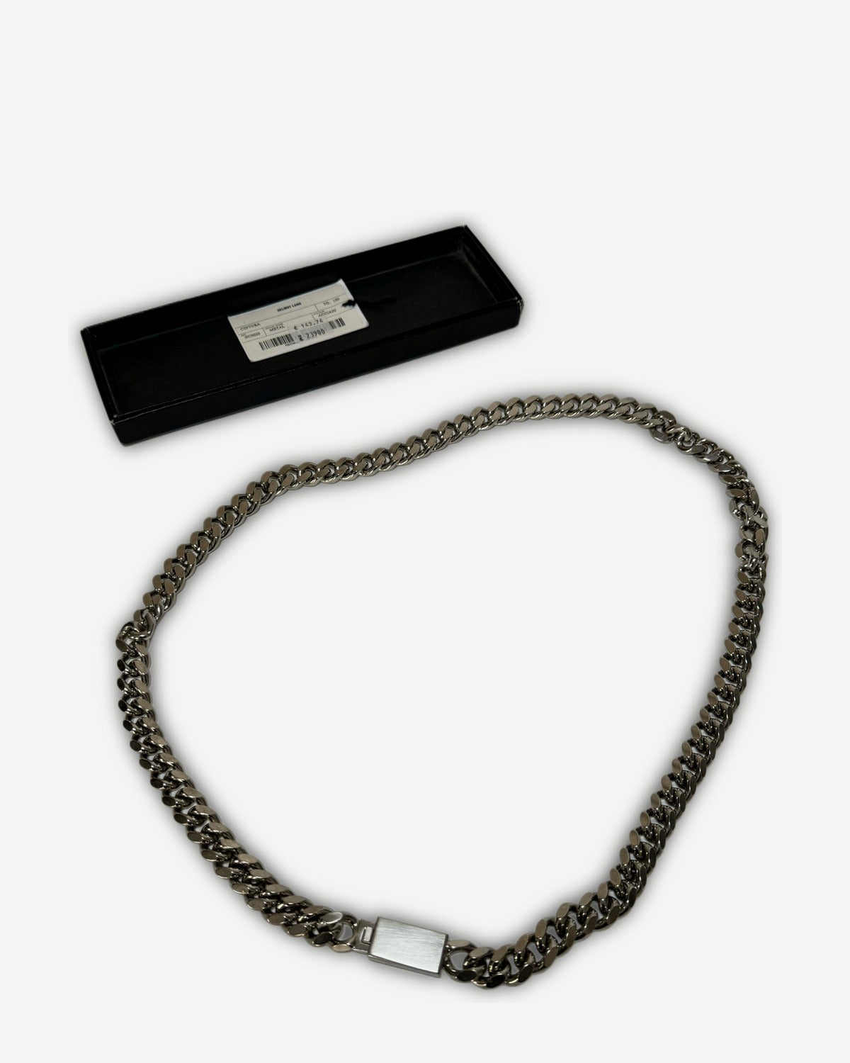 Helmut Lang FW04 Metal Chain Belt