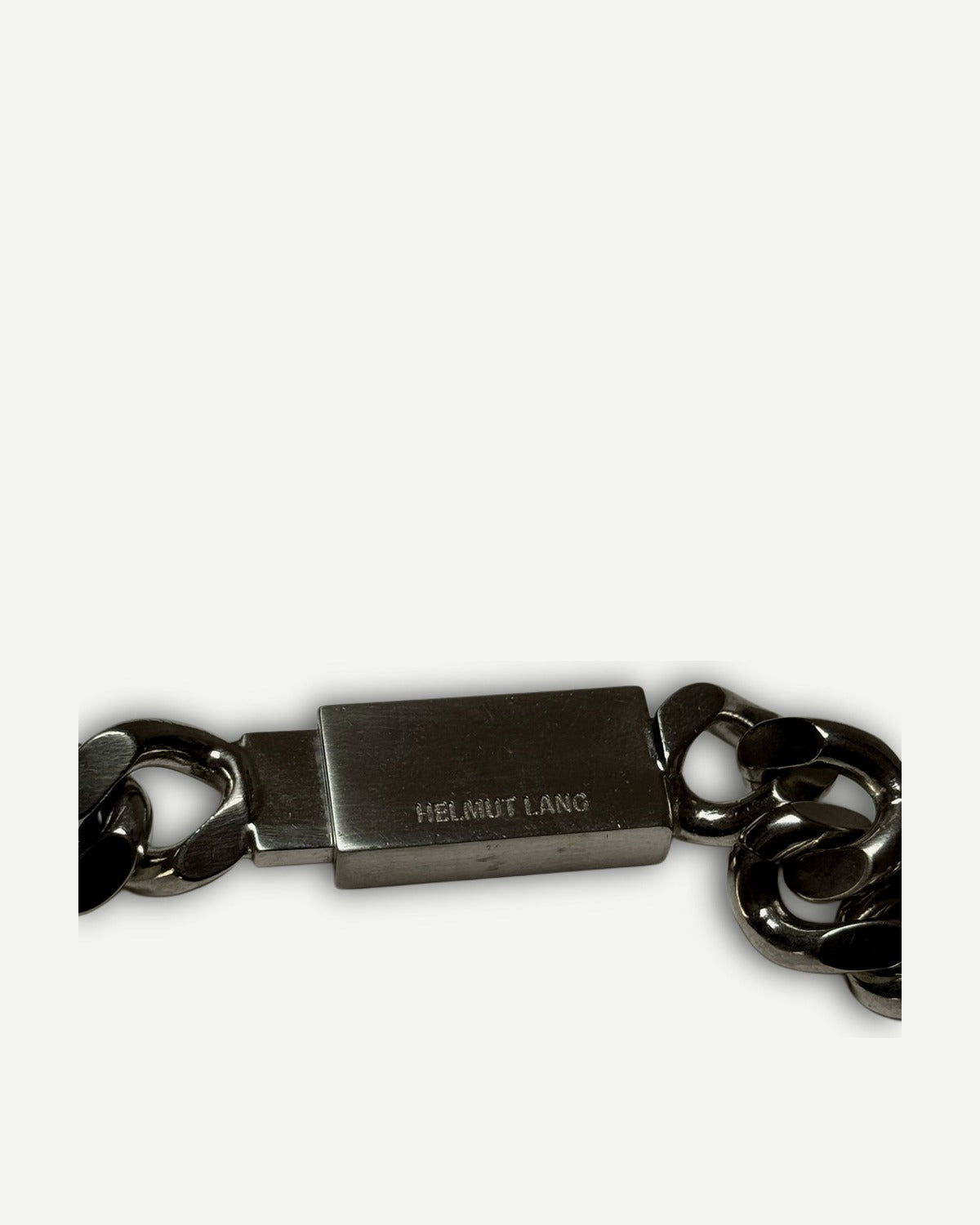 Helmut Lang FW04 Metal Chain Belt
