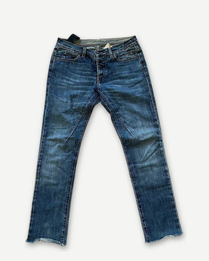 Rick Owens DRKSHDW Vintage Detroit Washed Blue Denim