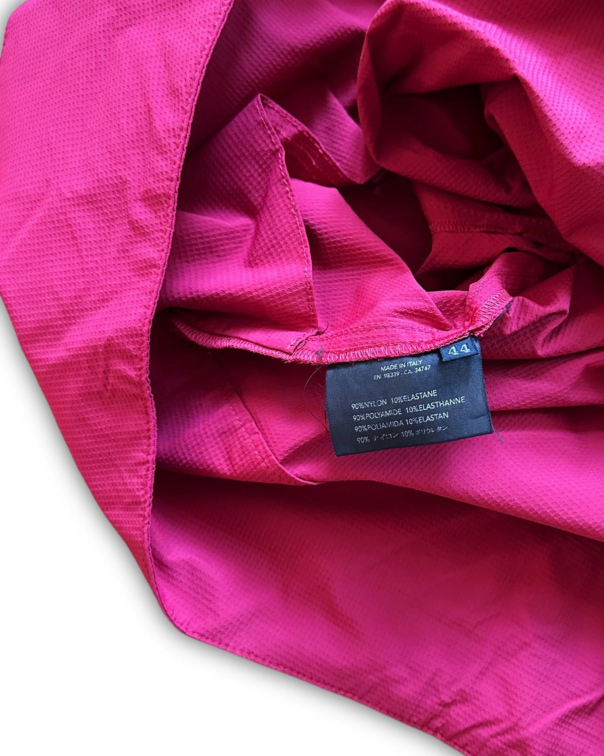 Prada 2000s Technical Red Nylon Pants