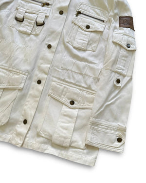 Dolce & Gabbana Cargo Bondage Zipper Jacket