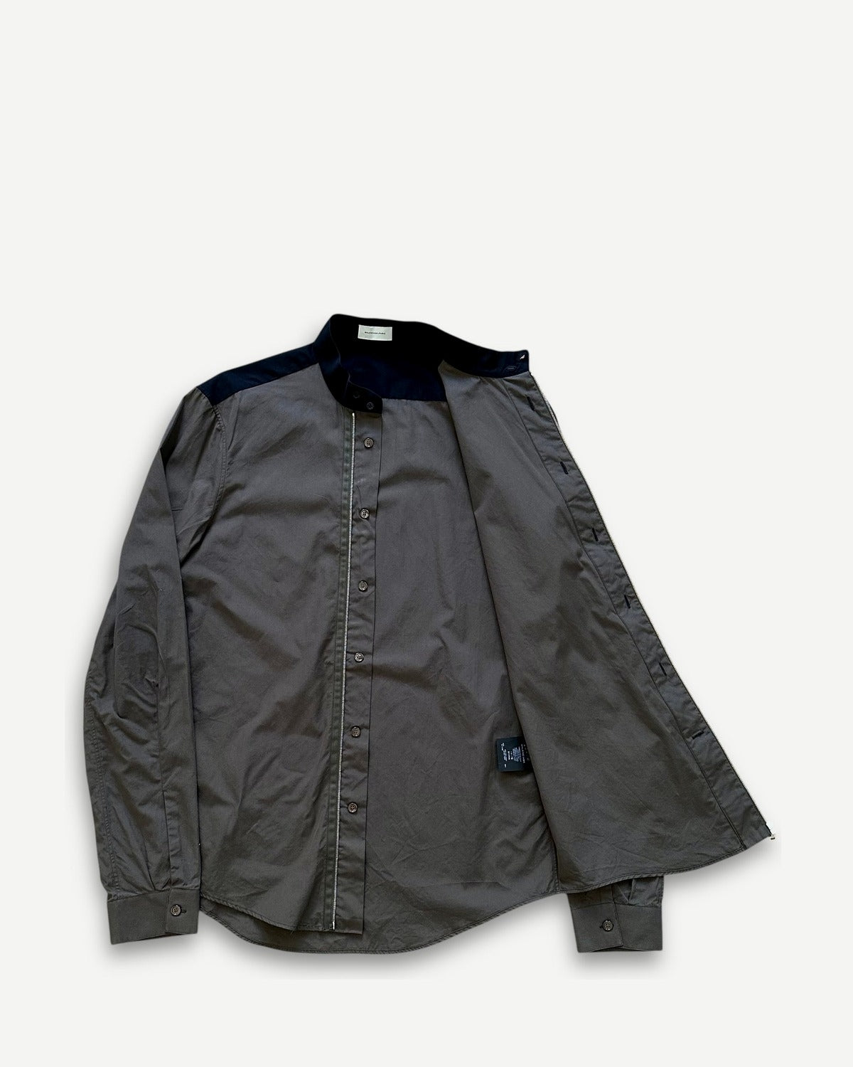 Balenciaga by Nicolas Ghesquiere Zip Longsleeve Shirt