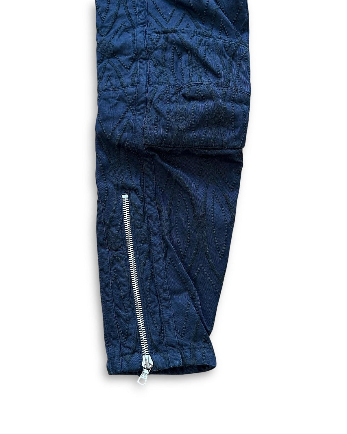 Dries van Noten FW14 Embroidered Biker Pants