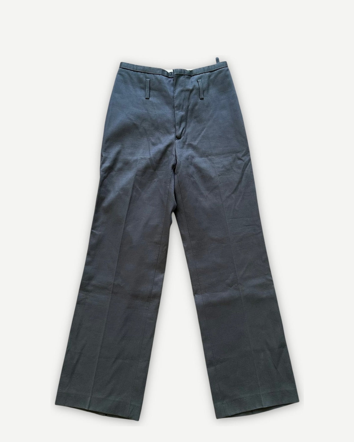 Carol Christian Poell FW97 Rubberized High Waist Denim Pants