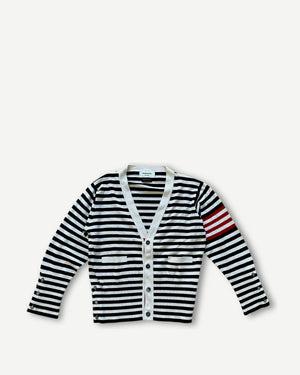 Thom Browne Striped Cashmere Cardigan