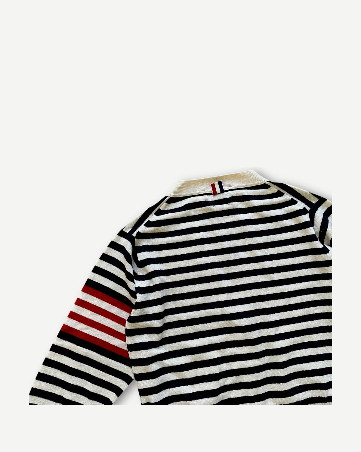 Thom Browne Striped Cashmere Cardigan