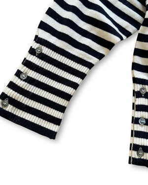 Thom Browne Striped Cashmere Cardigan