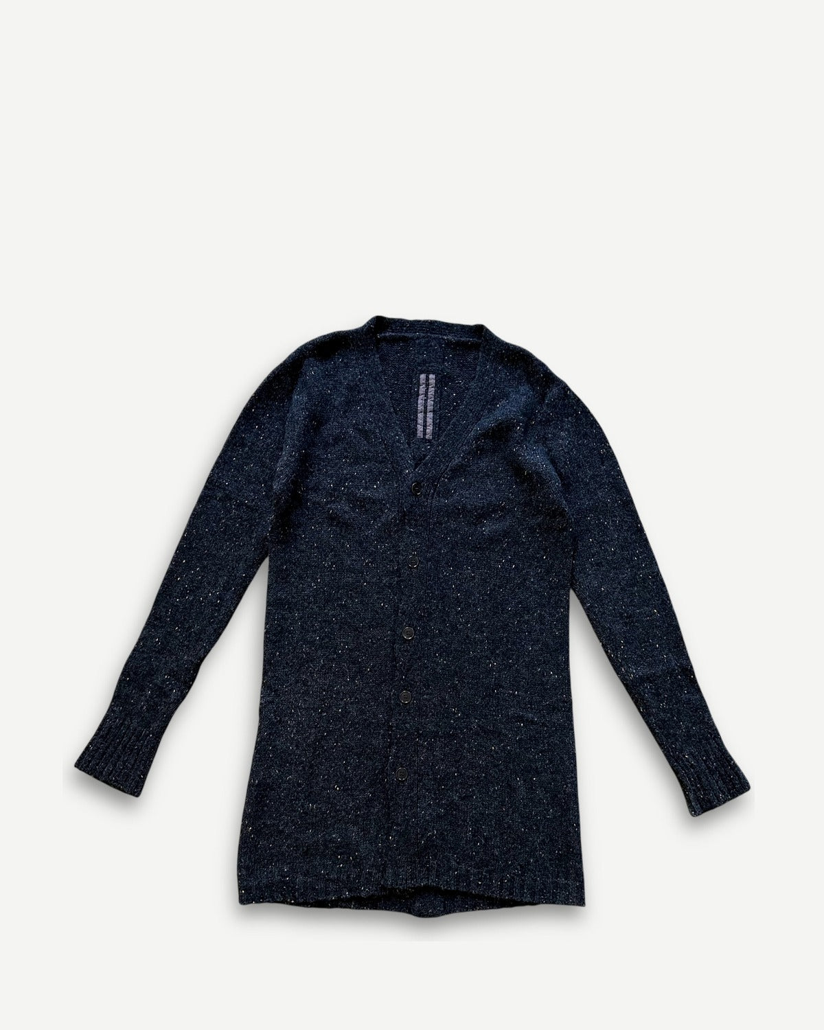 Rick Owens FW12 Speckled Oversized Cardigan
