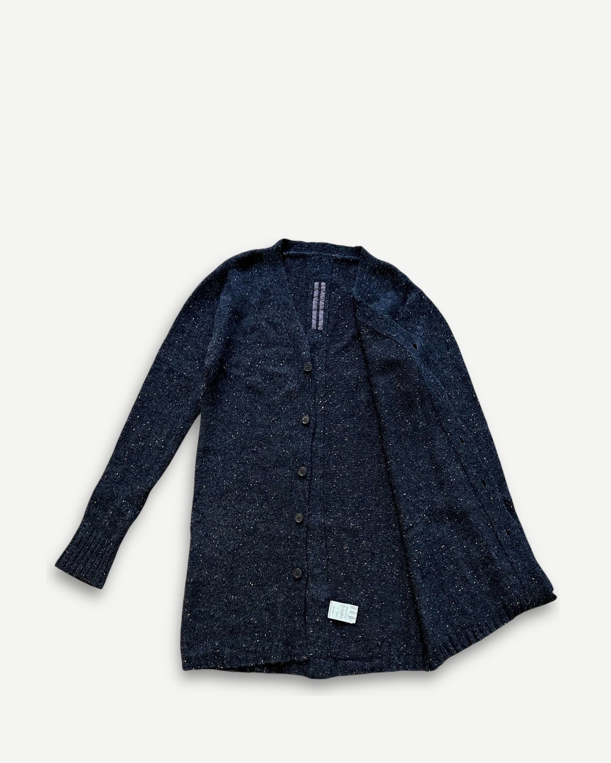 Rick Owens FW12 Speckled Oversized Cardigan