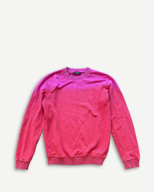 Raf Simons FW14 Pink Dip Dye Sweater