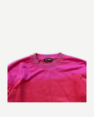Raf Simons FW14 Pink Dip Dye Sweater