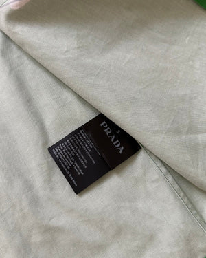Prada SS20 Split Bowling Shirt