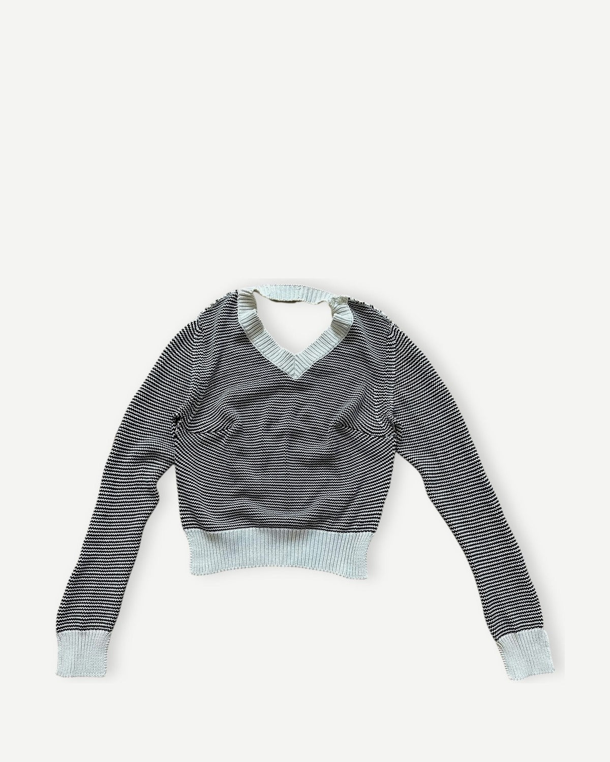 Maison Martin Margiela SS96 One Layer Front Wrap Knit Top