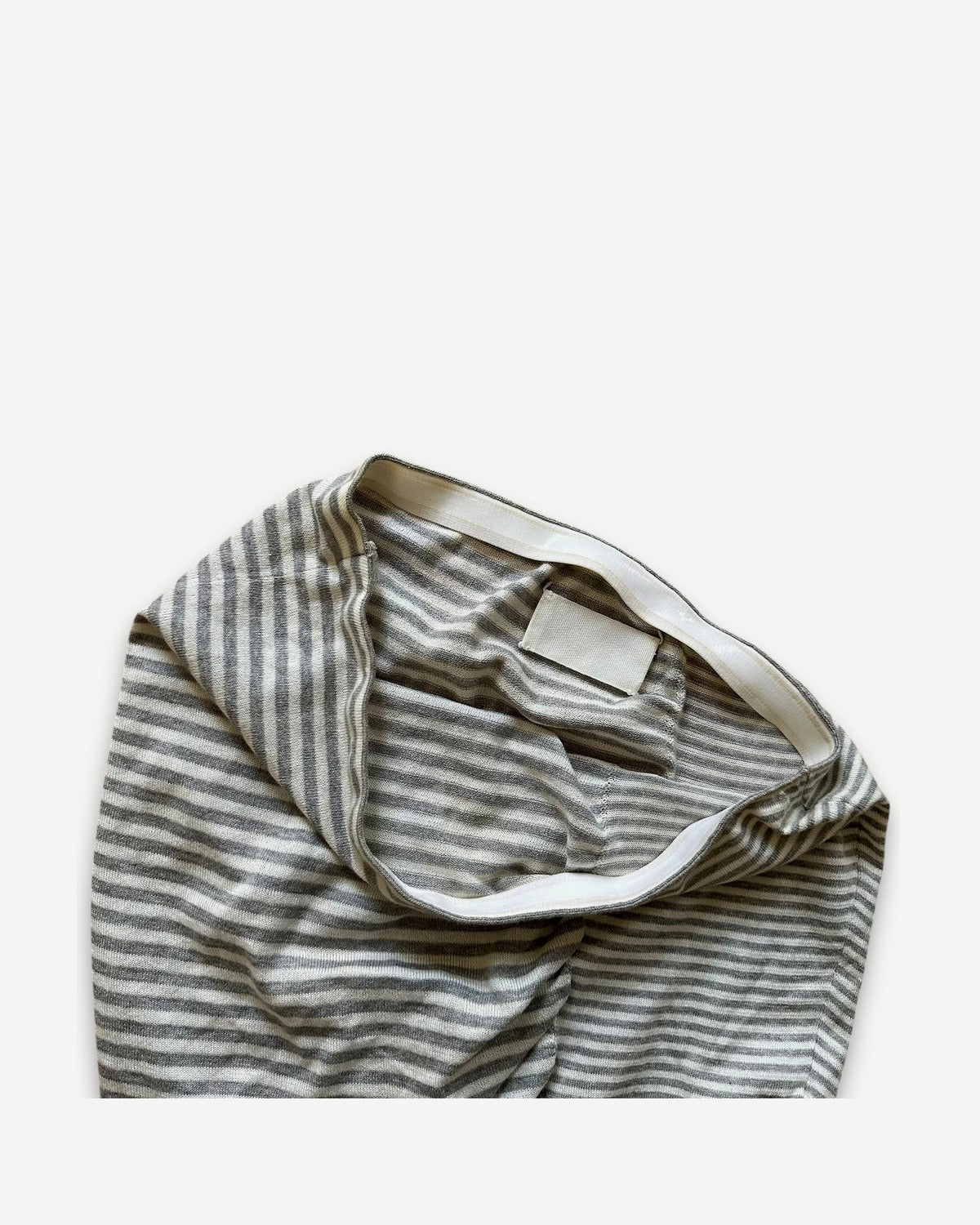 Maison Martin Margiela SS05 Asymetrical Striped Tube Top