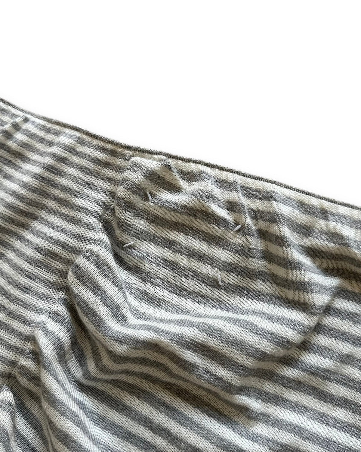 Maison Martin Margiela SS05 Asymetrical Striped Tube Top