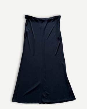 Maison Martin Margiela 90s Brown Viscose Skirt