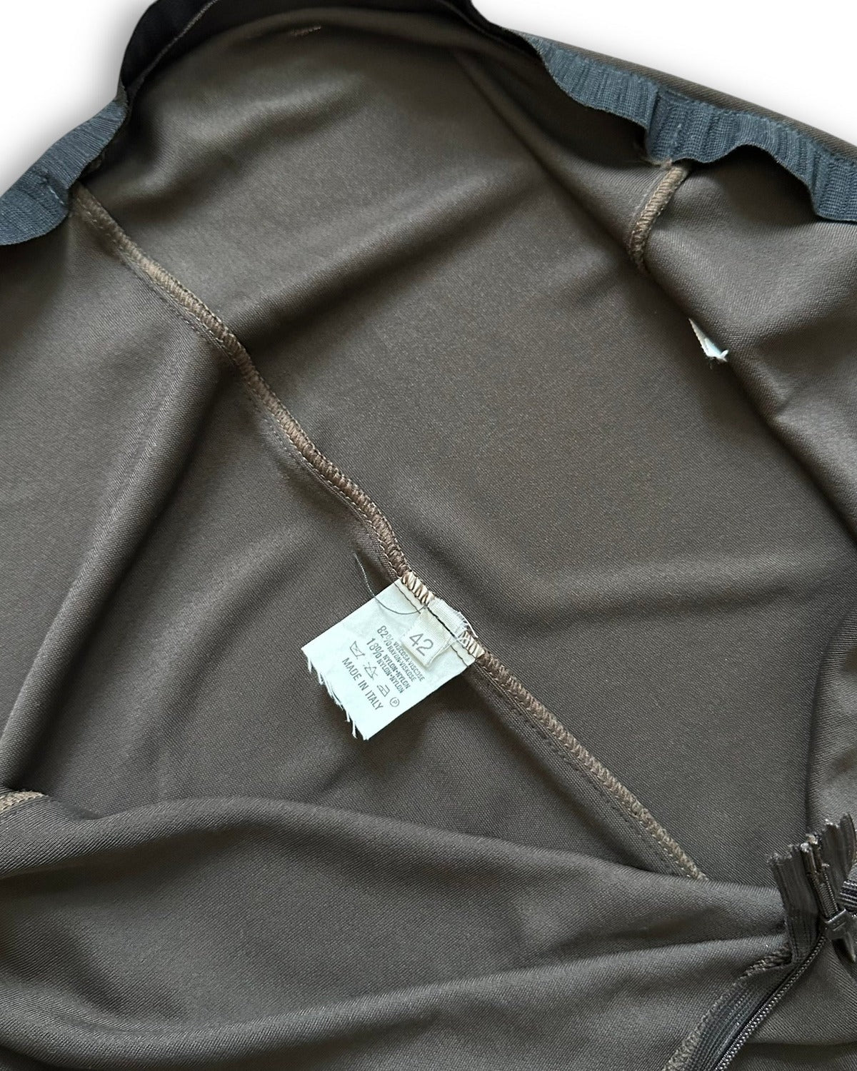 Maison Martin Margiela 90s Brown Viscose Skirt