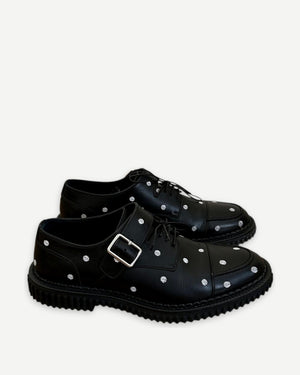 Dior Homme FW14 Polka Dot Embroidered Derbies