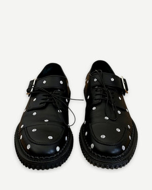 Dior Homme FW14 Polka Dot Embroidered Derbies