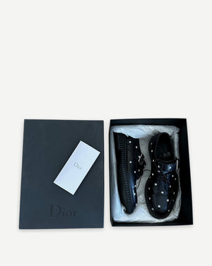 Dior Homme FW14 Polka Dot Embroidered Derbies