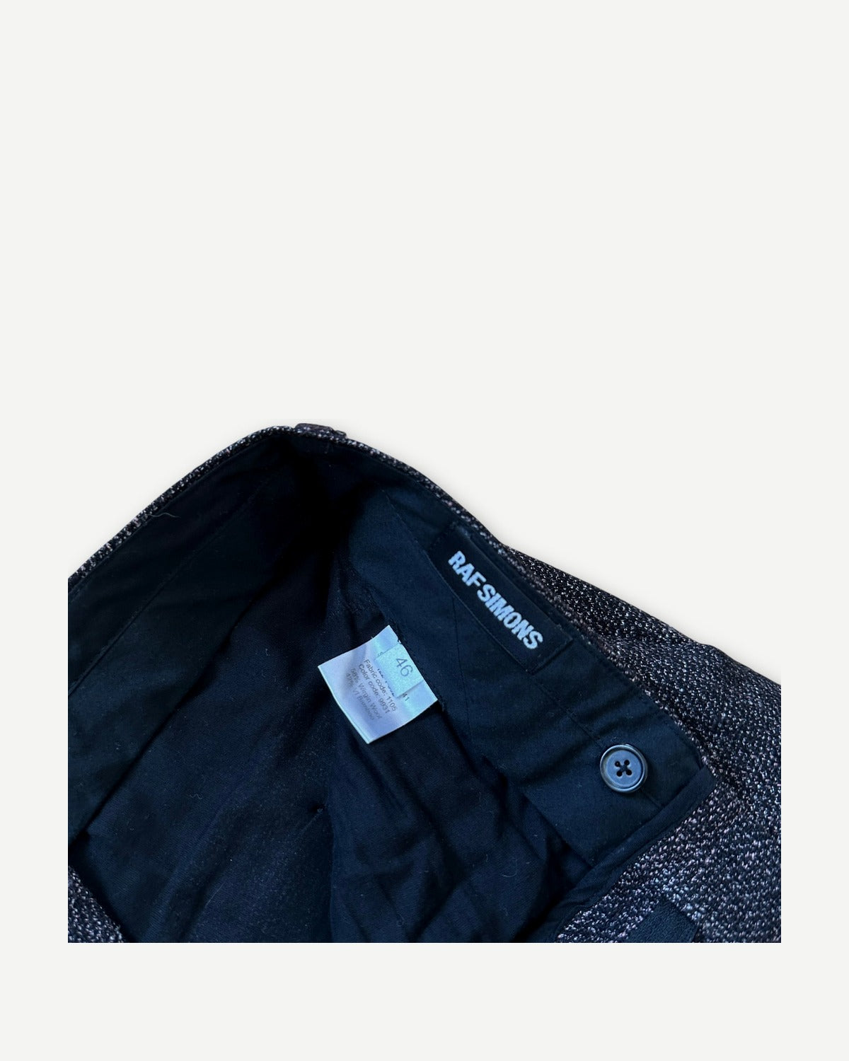 Raf Simons Pleated Wool Pants