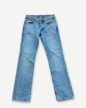 Helmut Lang Washed Blue Denim Pants