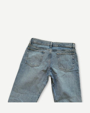 Helmut Lang Washed Blue Denim Pants