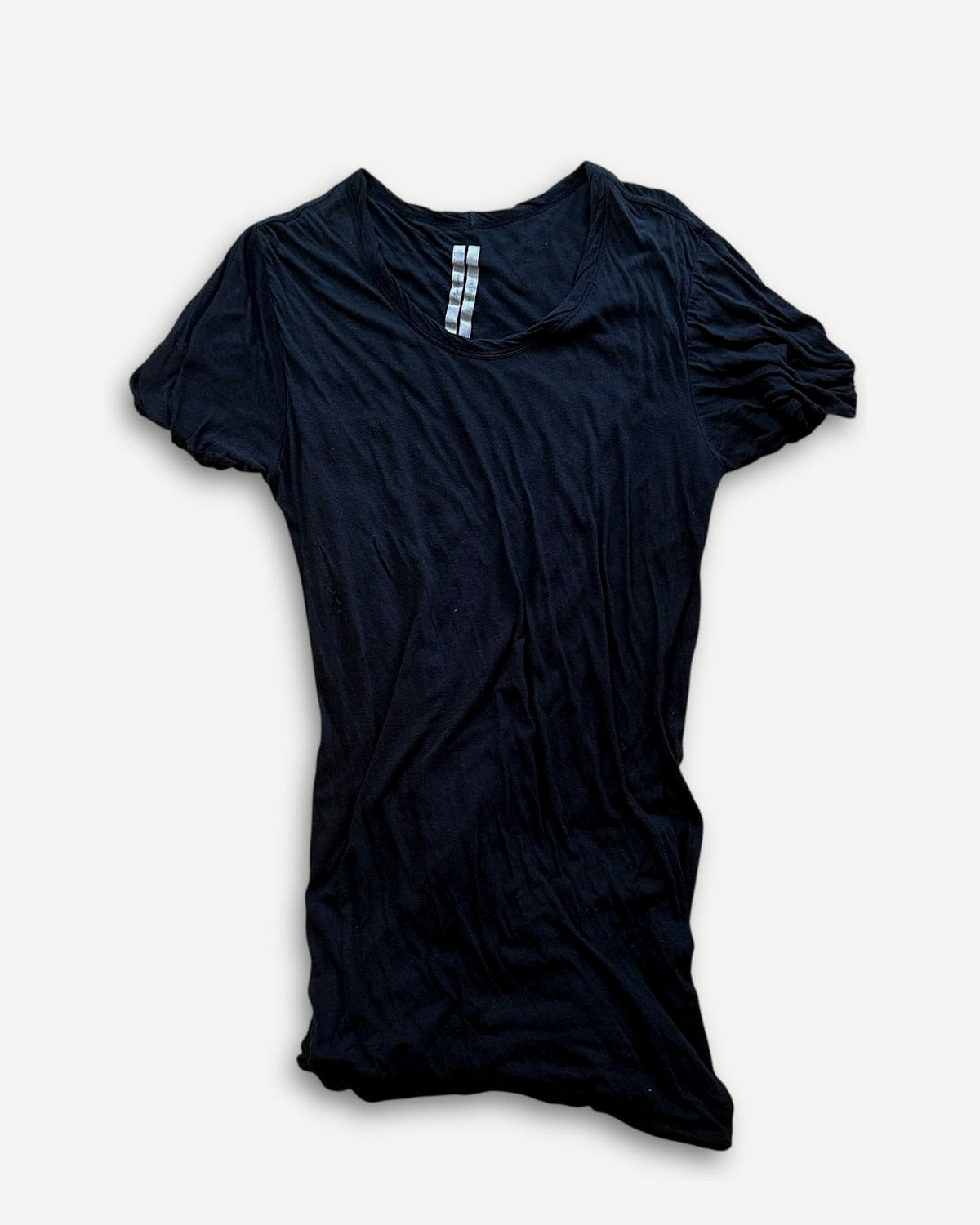 Rick Owens FW14 Moody Black Double Layer T-Shirt