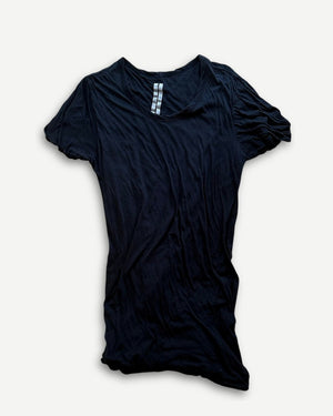 Rick Owens FW14 Moody Black Double Layer T-Shirt