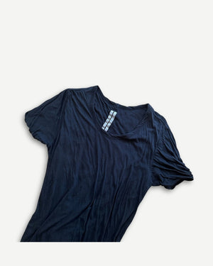 Rick Owens FW14 Moody Black Double Layer T-Shirt