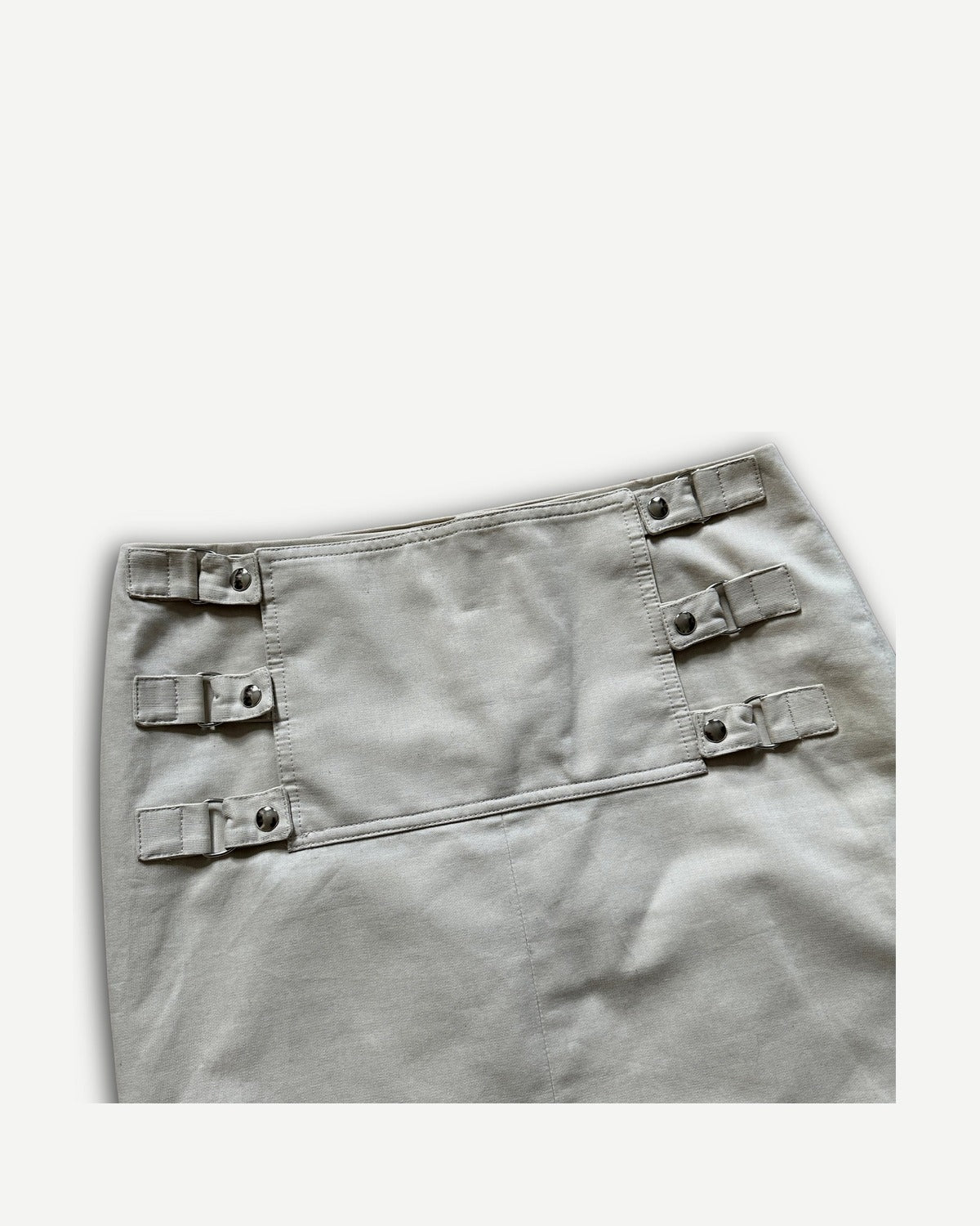 Helmut Lang 2000s Buckled Skirt