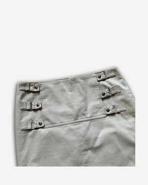 Helmut Lang 2000s Buckled Skirt