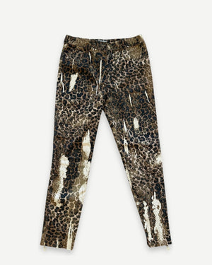 Christian Dior by John Galliano FW00 Leopard Denim