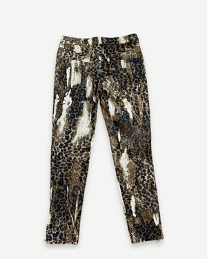 Christian Dior by John Galliano FW00 Leopard Denim