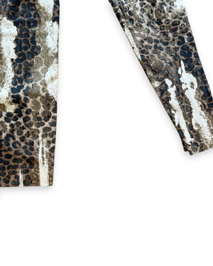 Christian Dior by John Galliano FW00 Leopard Denim