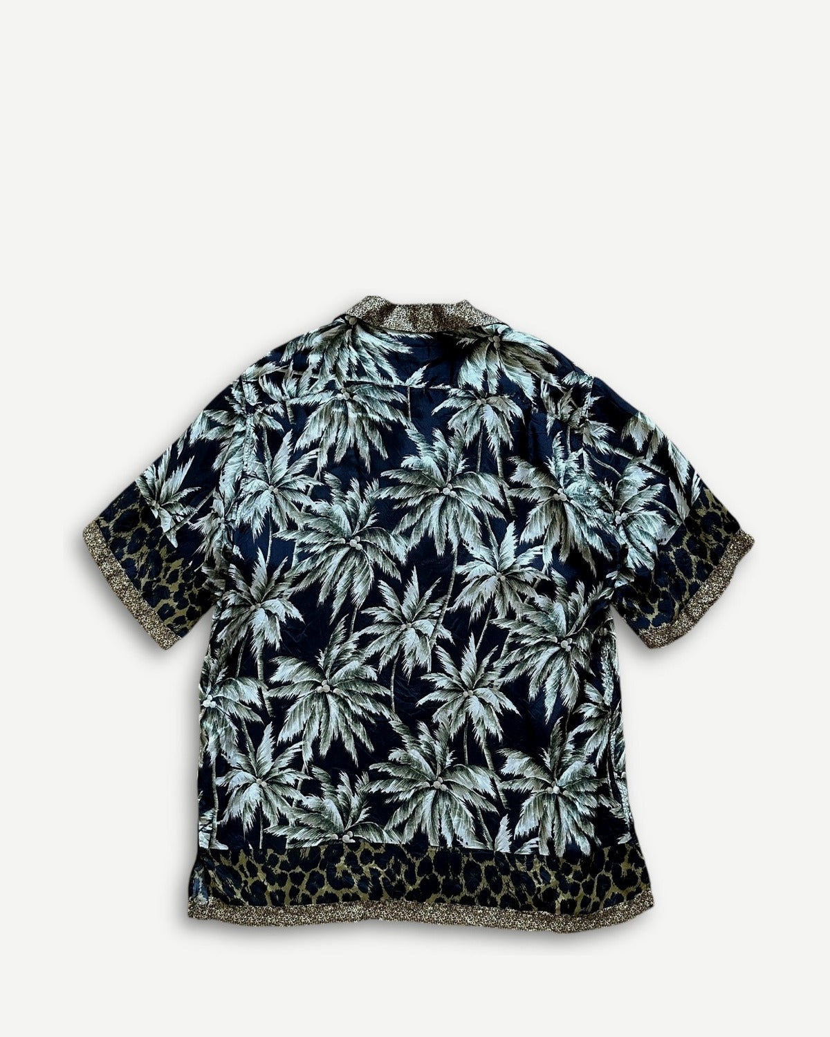 Dries Van Noten SS14 Carlton-Bis Palm Leo Viscose Shirt