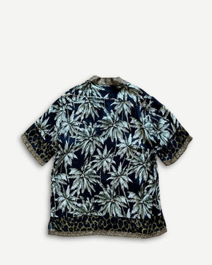 Dries Van Noten SS14 Carlton-Bis Palm Leo Viscose Shirt