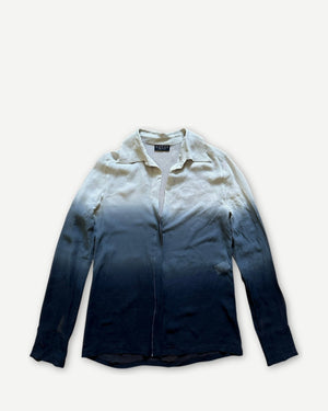 Gucci by Tom Ford SS97 Dip Dye Gradient Silk Blouse