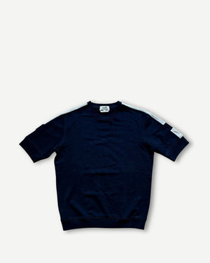 Hermès Short Sleeve Stripe Sweater