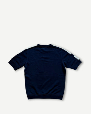 Hermès Short Sleeve Stripe Sweater